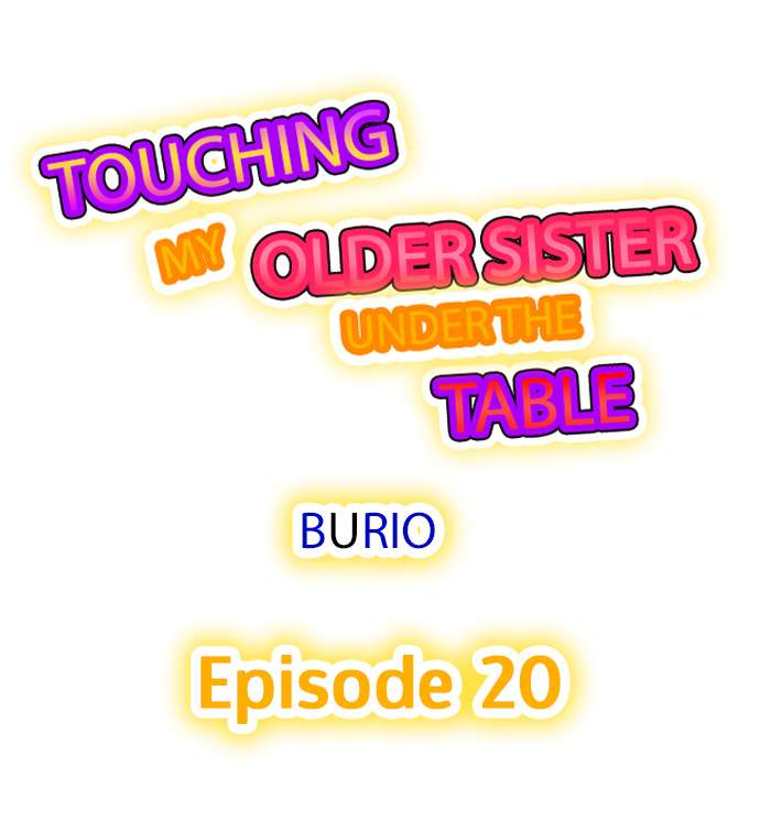 Touching My Older Sister Under the Table Chapter 20 - BidManga.com