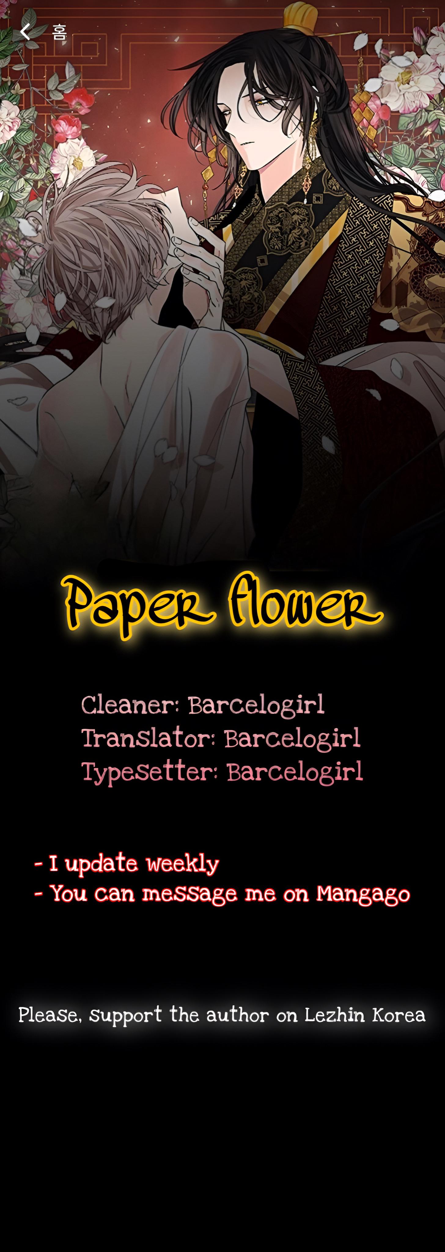 Paper Flower Chapter 38 - BidManga.com