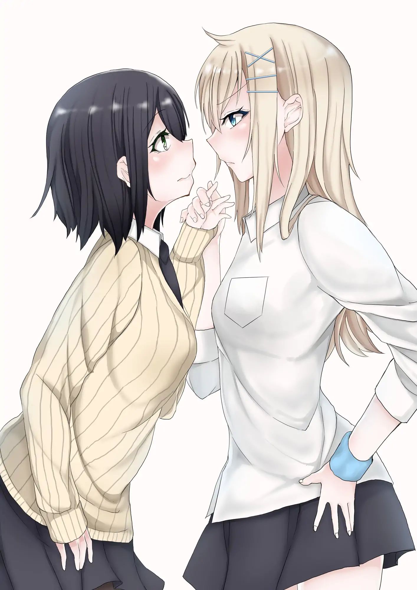 A Yuri Manga Between A Delinquent And A Quiet Girl That Starts From A Misunderstanding Chapter 2 - BidManga.com