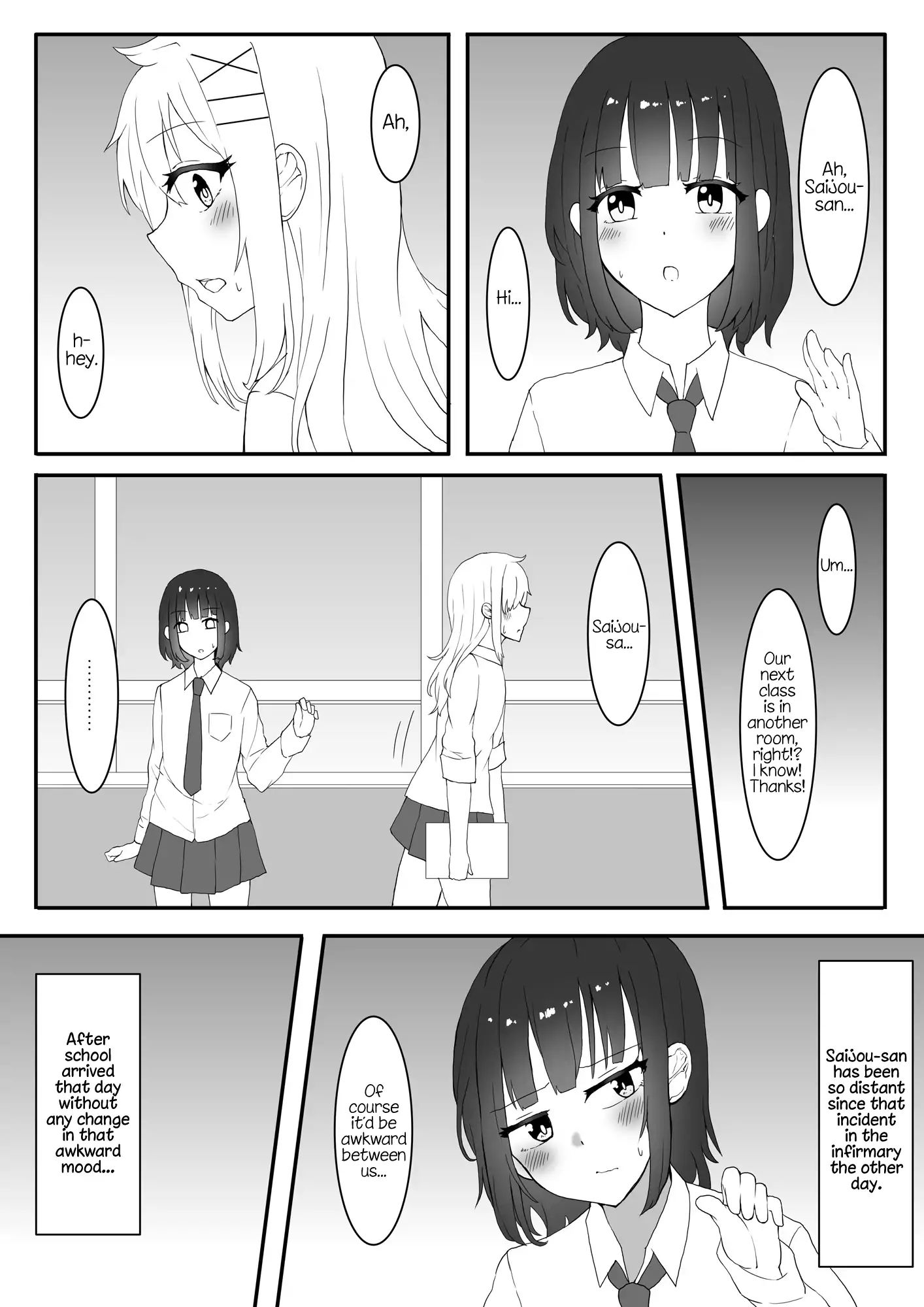 A Yuri Manga Between A Delinquent And A Quiet Girl That Starts From A Misunderstanding Chapter 5 - BidManga.com