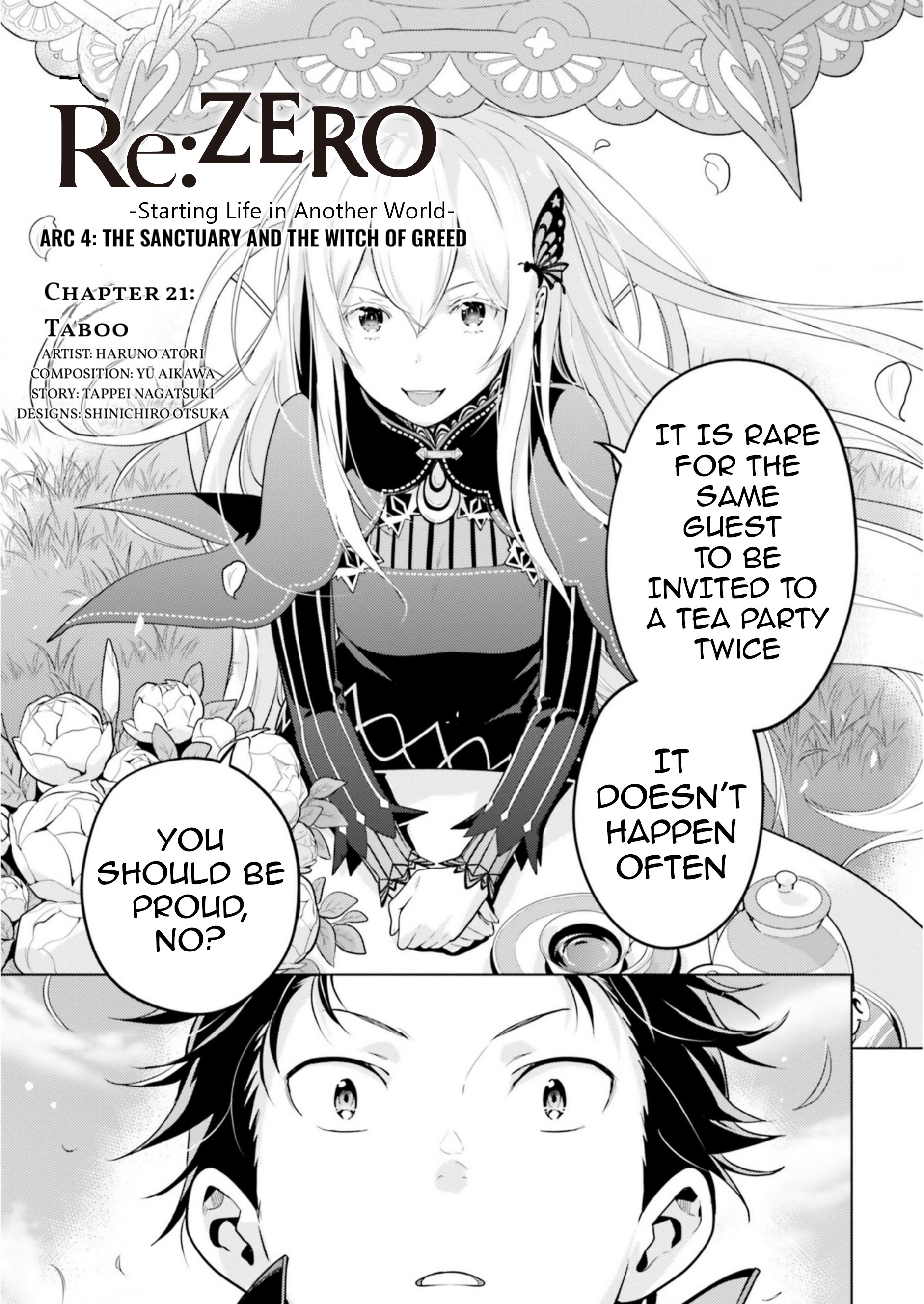 Re:zero Kara Hajimeru Isekai Seikatsu Dai 4-Shou - Seiiki To Gouyoku No Majo Chapter 21 - BidManga.com