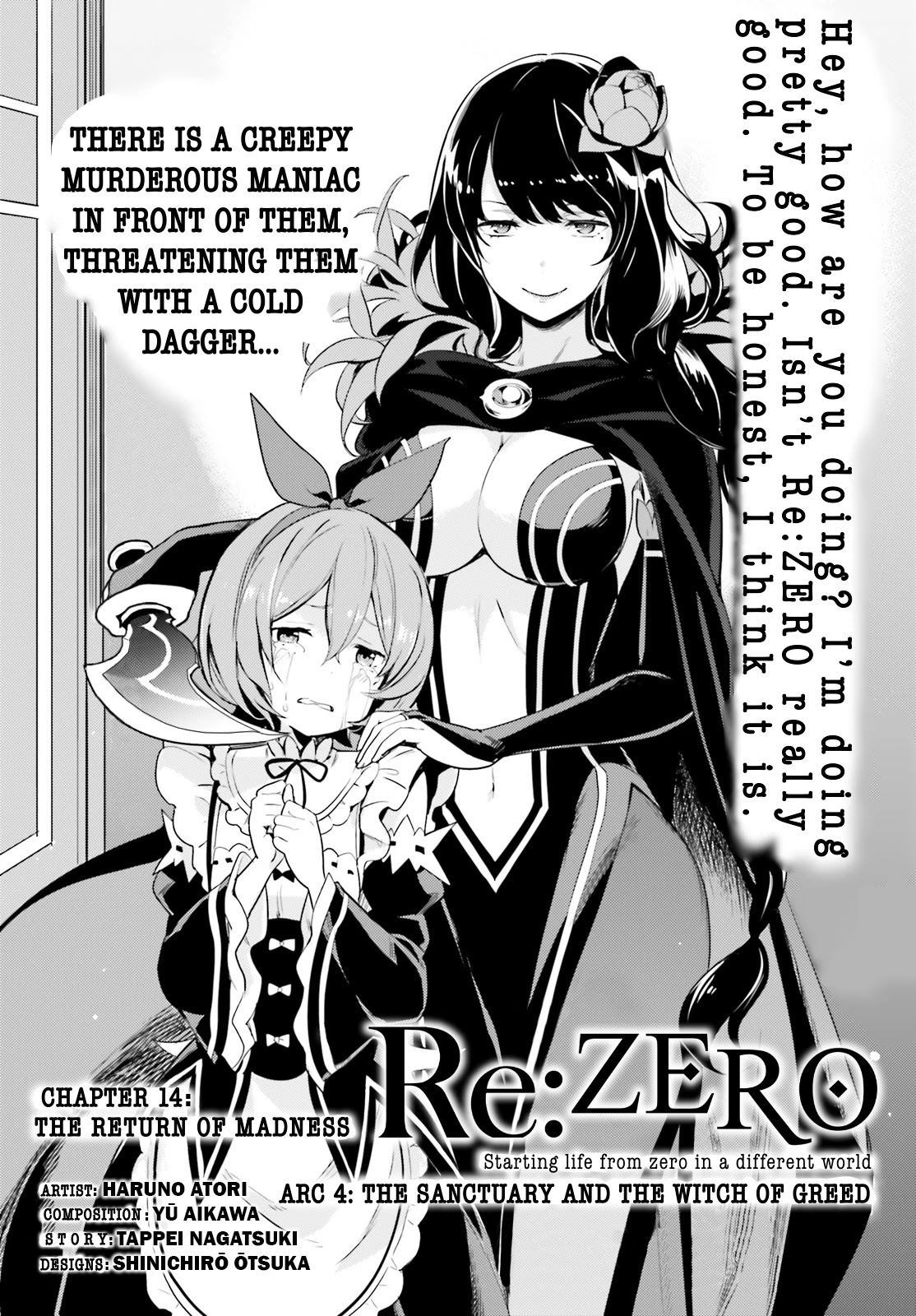 Re:zero Kara Hajimeru Isekai Seikatsu Dai 4-Shou - Seiiki To Gouyoku No Majo Chapter 14 - BidManga.com