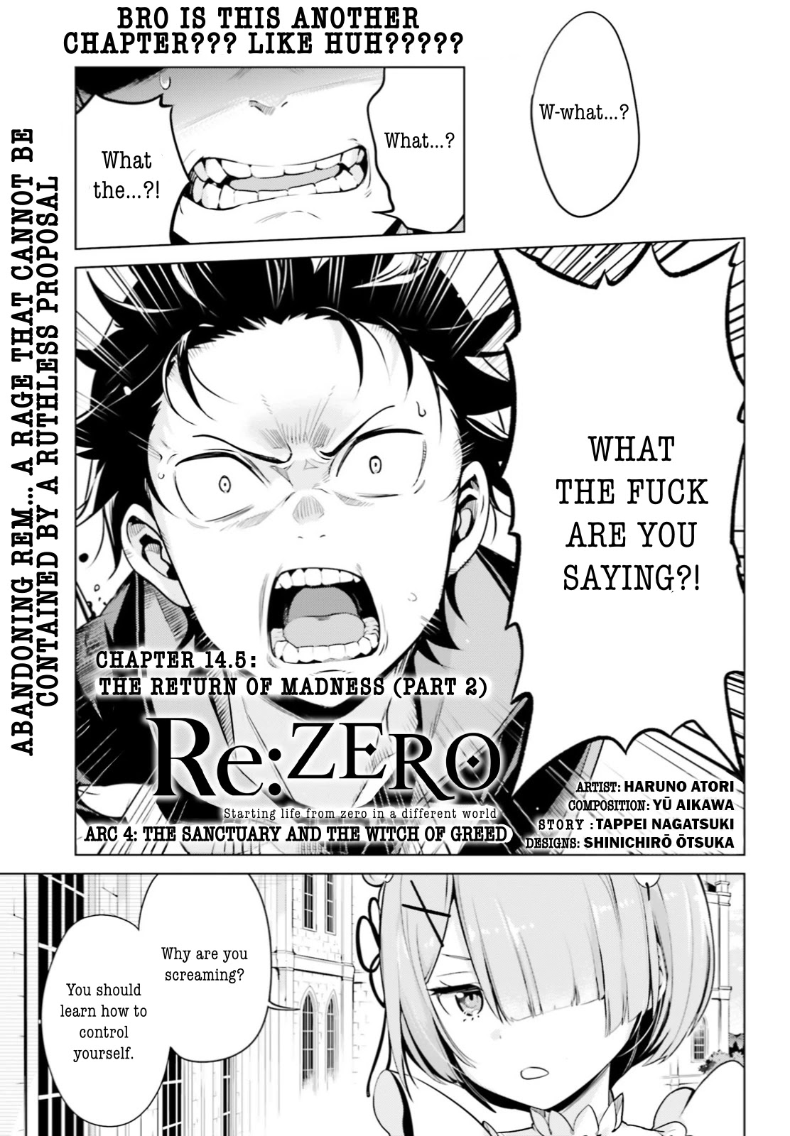 Re:zero Kara Hajimeru Isekai Seikatsu Dai 4-Shou - Seiiki To Gouyoku No Majo Chapter 14.5 - BidManga.com