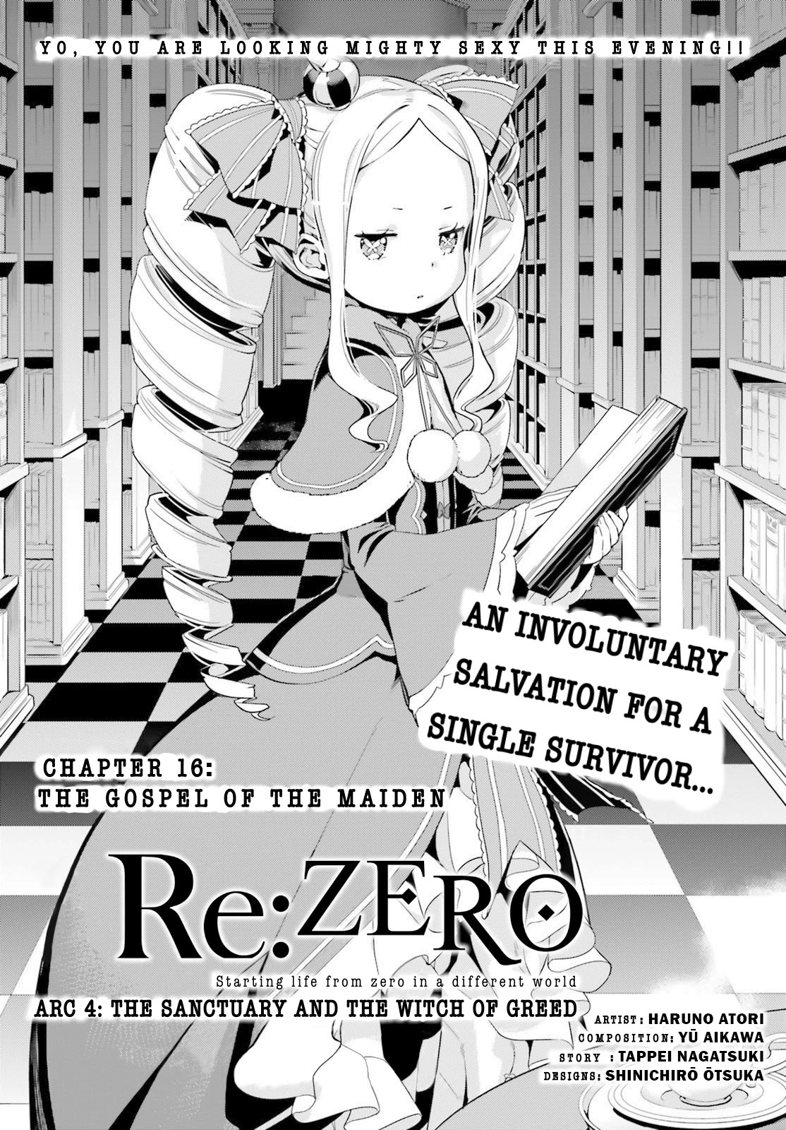 Re:zero Kara Hajimeru Isekai Seikatsu Dai 4-Shou - Seiiki To Gouyoku No Majo Chapter 16 - BidManga.com