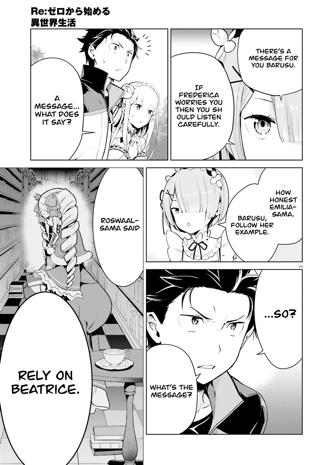 Re:zero Kara Hajimeru Isekai Seikatsu Dai 4-Shou - Seiiki To Gouyoku No Majo Chapter 10 - BidManga.com