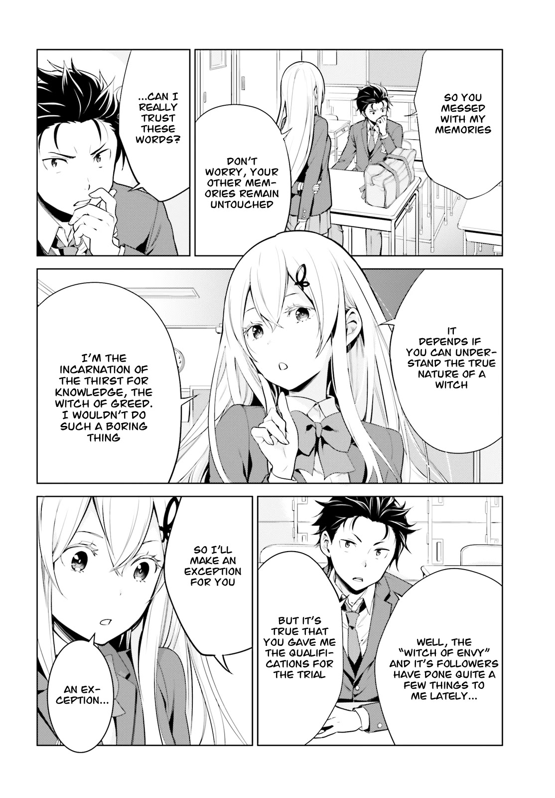 Re:zero Kara Hajimeru Isekai Seikatsu Dai 4-Shou - Seiiki To Gouyoku No Majo Chapter 8 - BidManga.com