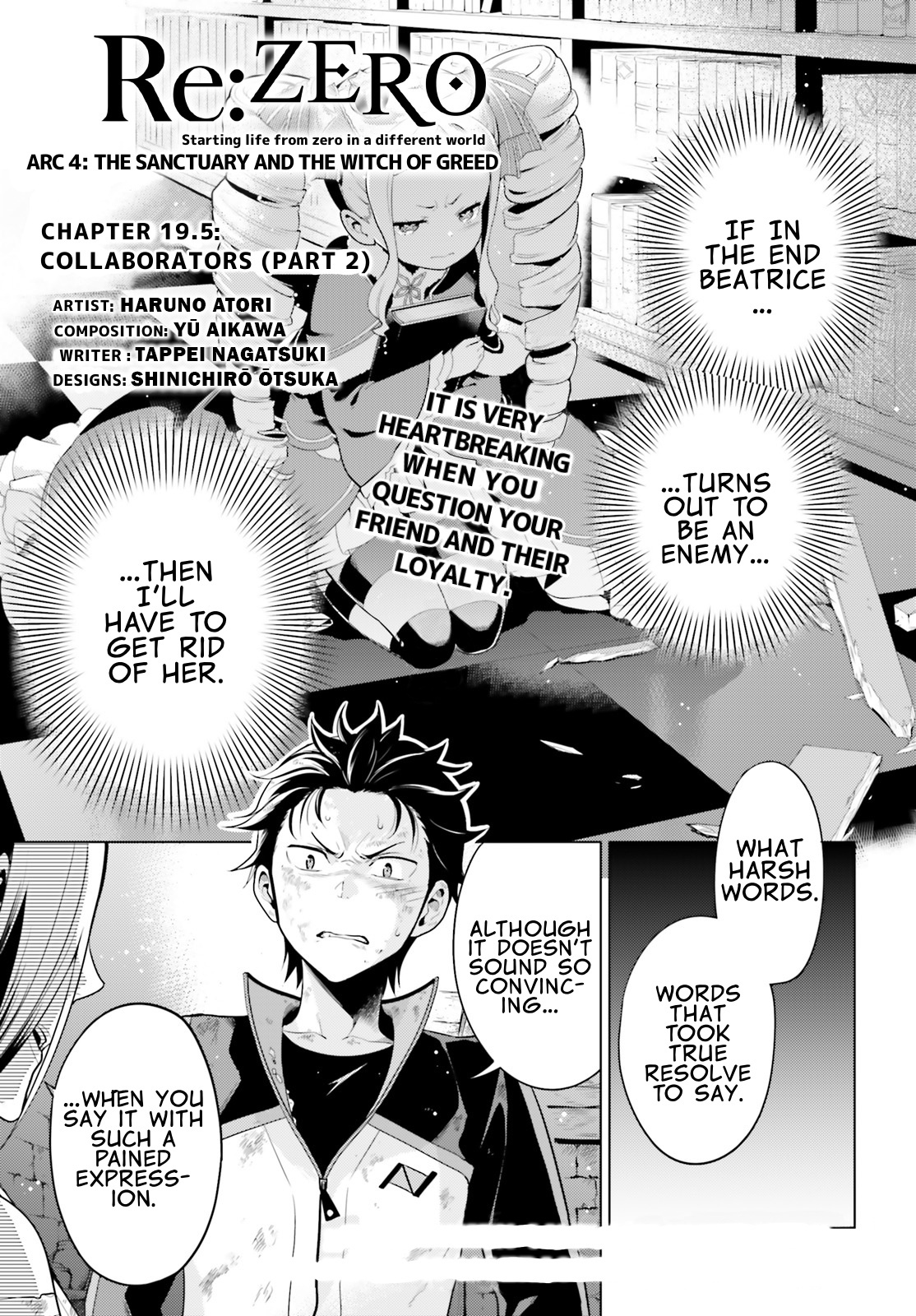 Re:zero Kara Hajimeru Isekai Seikatsu Dai 4-Shou - Seiiki To Gouyoku No Majo Chapter 19.2 - BidManga.com