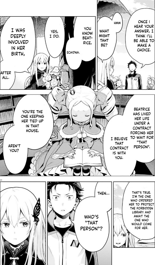 Re:zero Kara Hajimeru Isekai Seikatsu Dai 4-Shou - Seiiki To Gouyoku No Majo Chapter 37 - BidManga.com