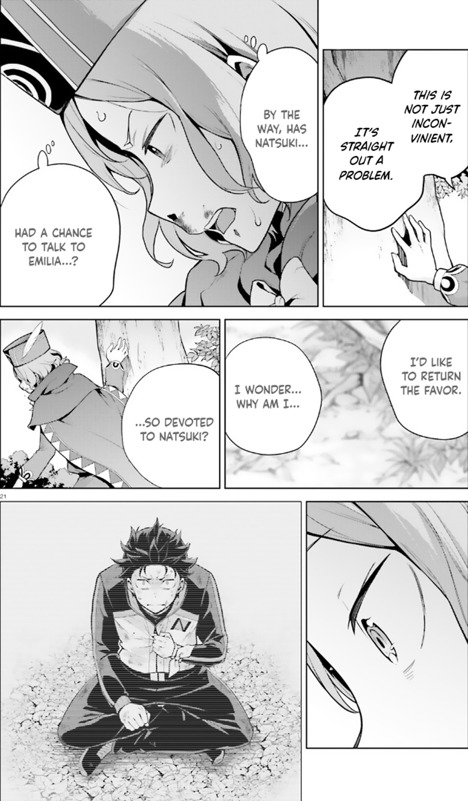 Re:zero Kara Hajimeru Isekai Seikatsu Dai 4-Shou - Seiiki To Gouyoku No Majo Chapter 45 - BidManga.com