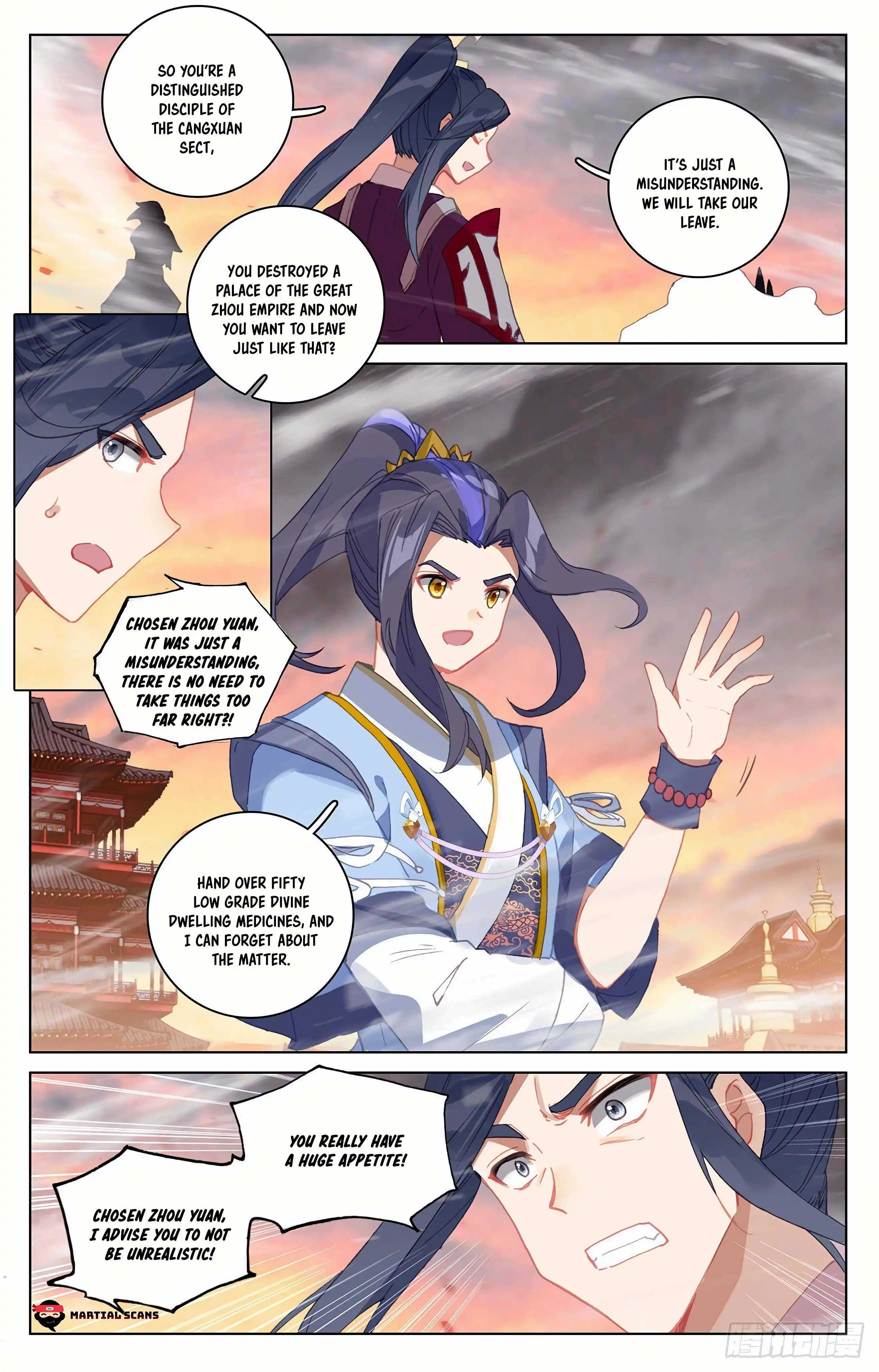 Dragon Prince Yuan Chapter 340 - BidManga.com