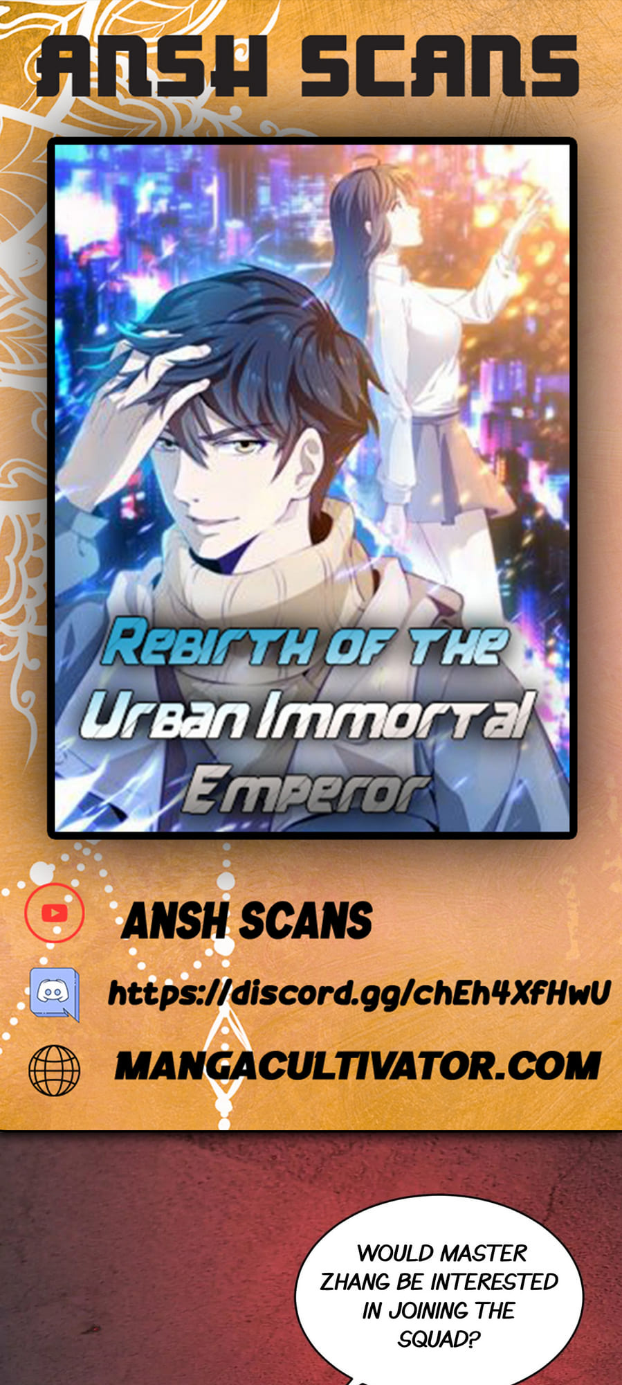 Rebirth Of The Urban Immortal Emperor Chapter 106 - BidManga.com