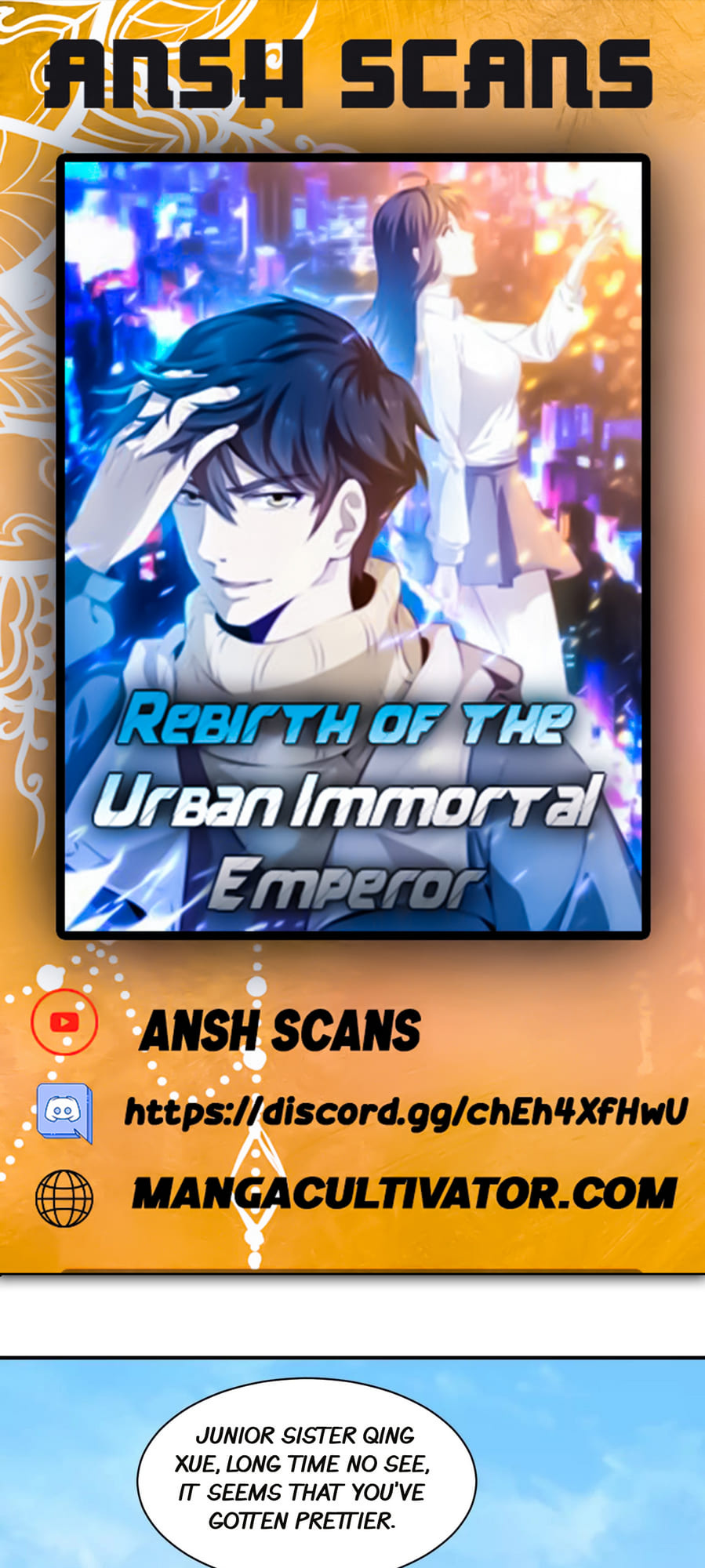 Rebirth Of The Urban Immortal Emperor Chapter 120 - BidManga.com