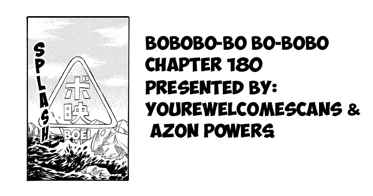 Bobobo-Bo Bo-Bobo Chapter 180 - BidManga.com