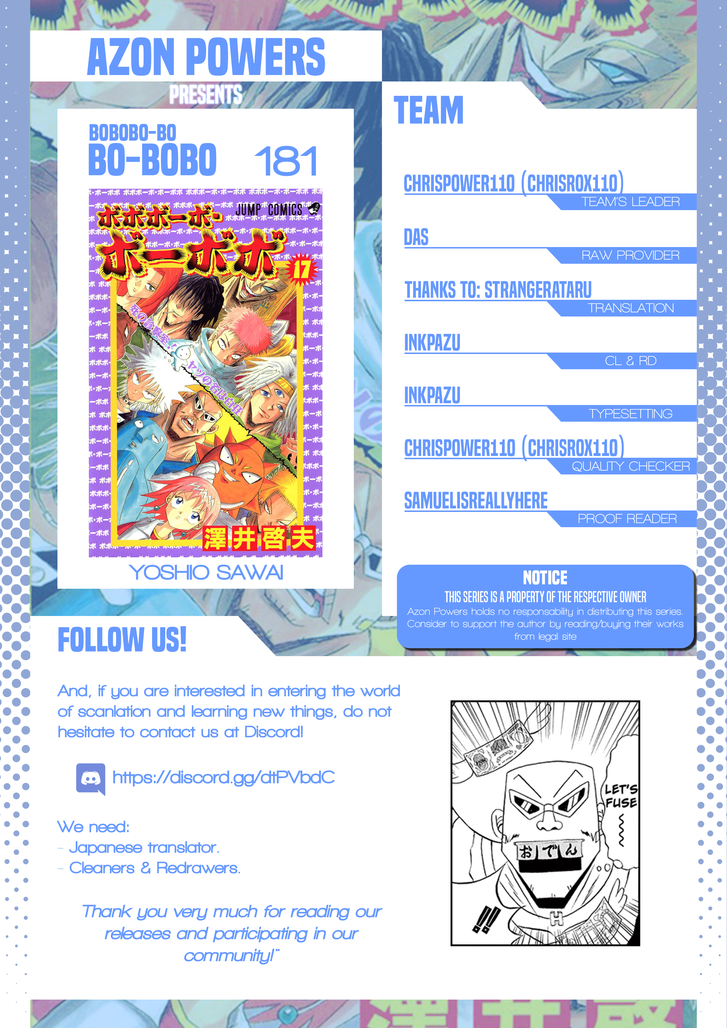 Bobobo-Bo Bo-Bobo Chapter 181 - BidManga.com