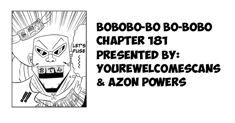 Bobobo-Bo Bo-Bobo Chapter 181 - BidManga.com