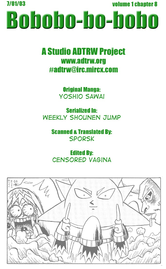 Bobobo-Bo Bo-Bobo Chapter 8 - BidManga.com