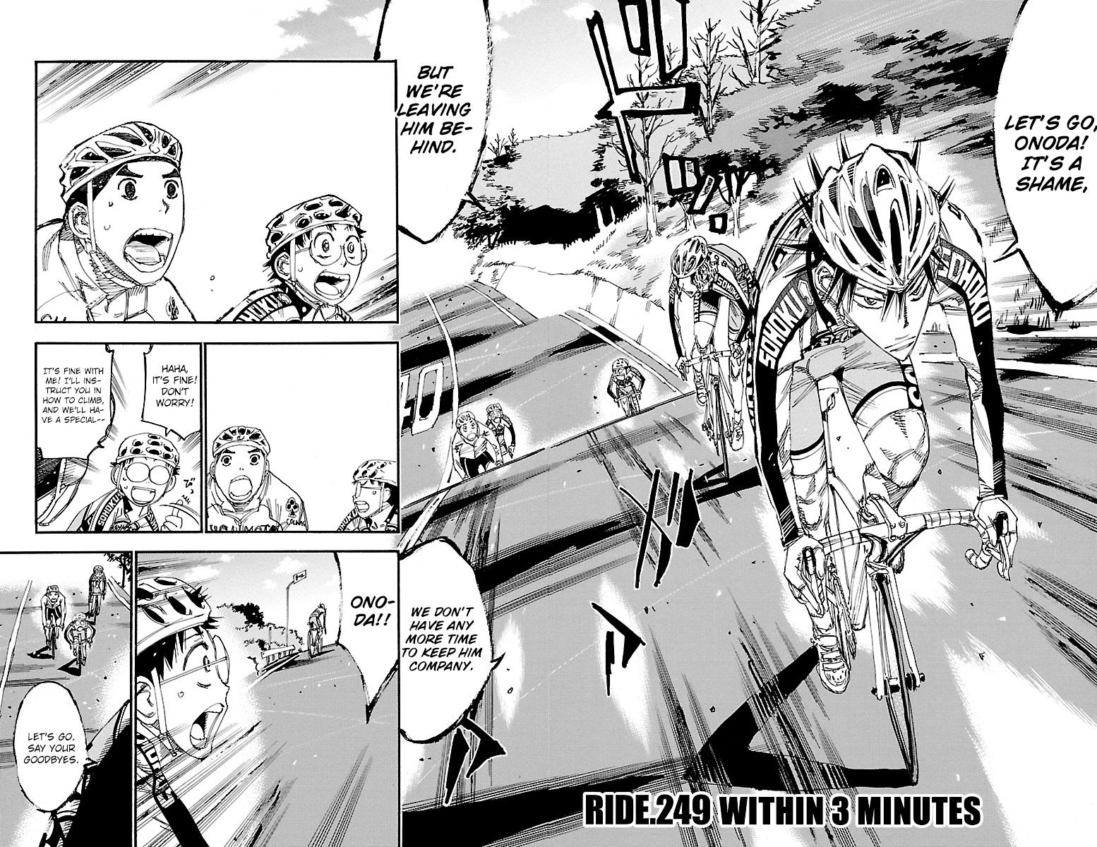 Yowamushi Pedal Chapter 249 - BidManga.com