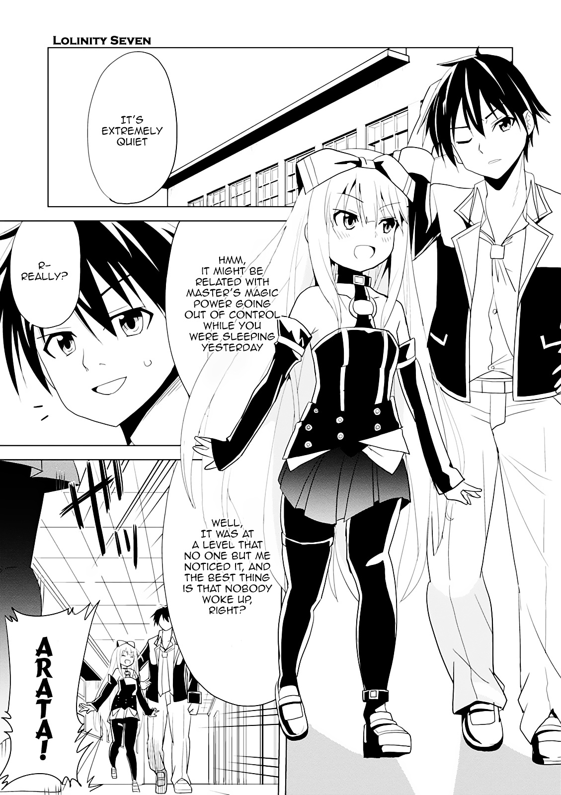 Trinity Seven - 7-Nin No Mahoutsukai Comic Anthology Chapter 12 - BidManga.com