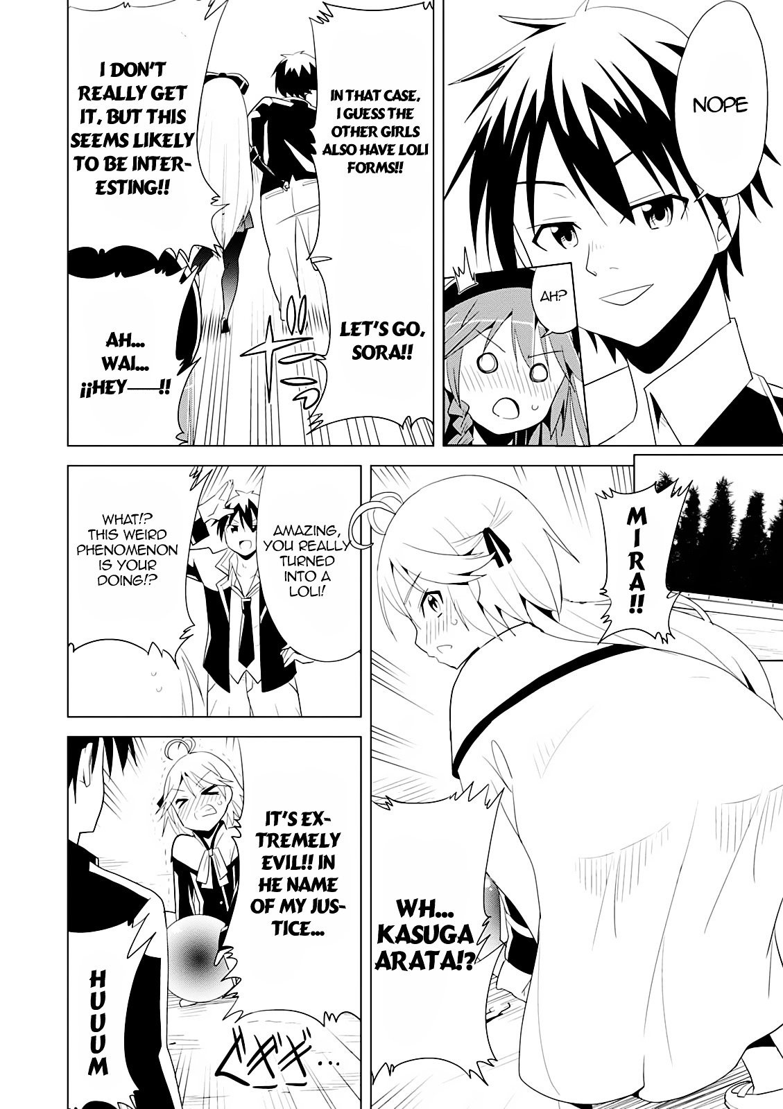 Trinity Seven - 7-Nin No Mahoutsukai Comic Anthology Chapter 12 - BidManga.com