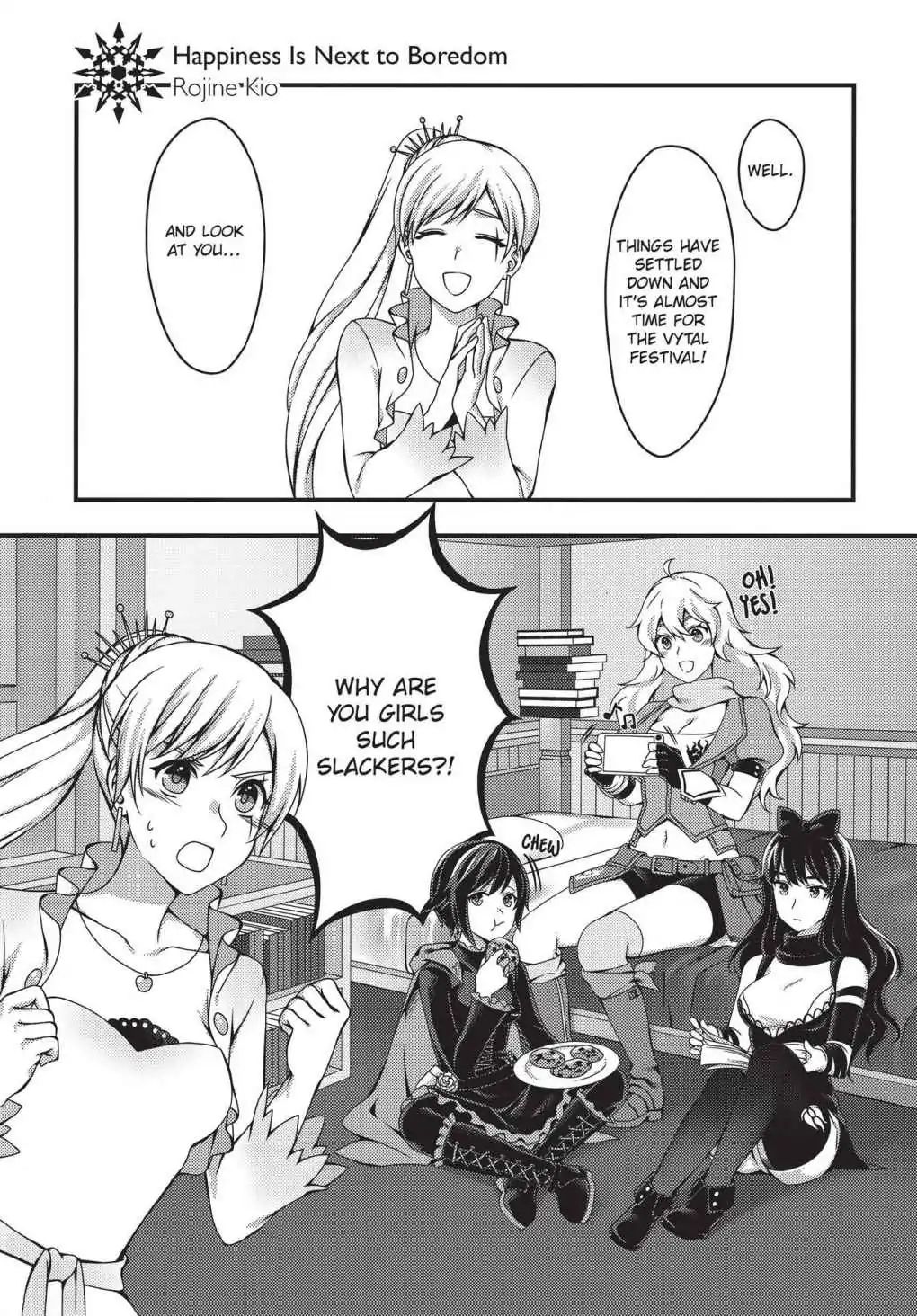 Rwby: Official Manga Anthology Chapter 30 - BidManga.com