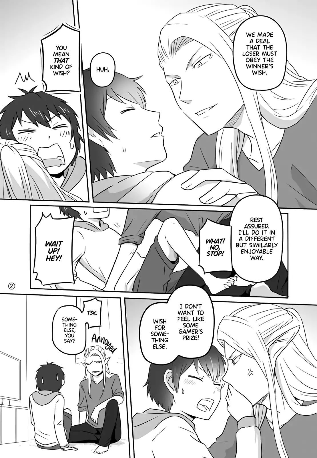 Elf Boyfriend & Boyish Girlfriend Chapter 12 - BidManga.com