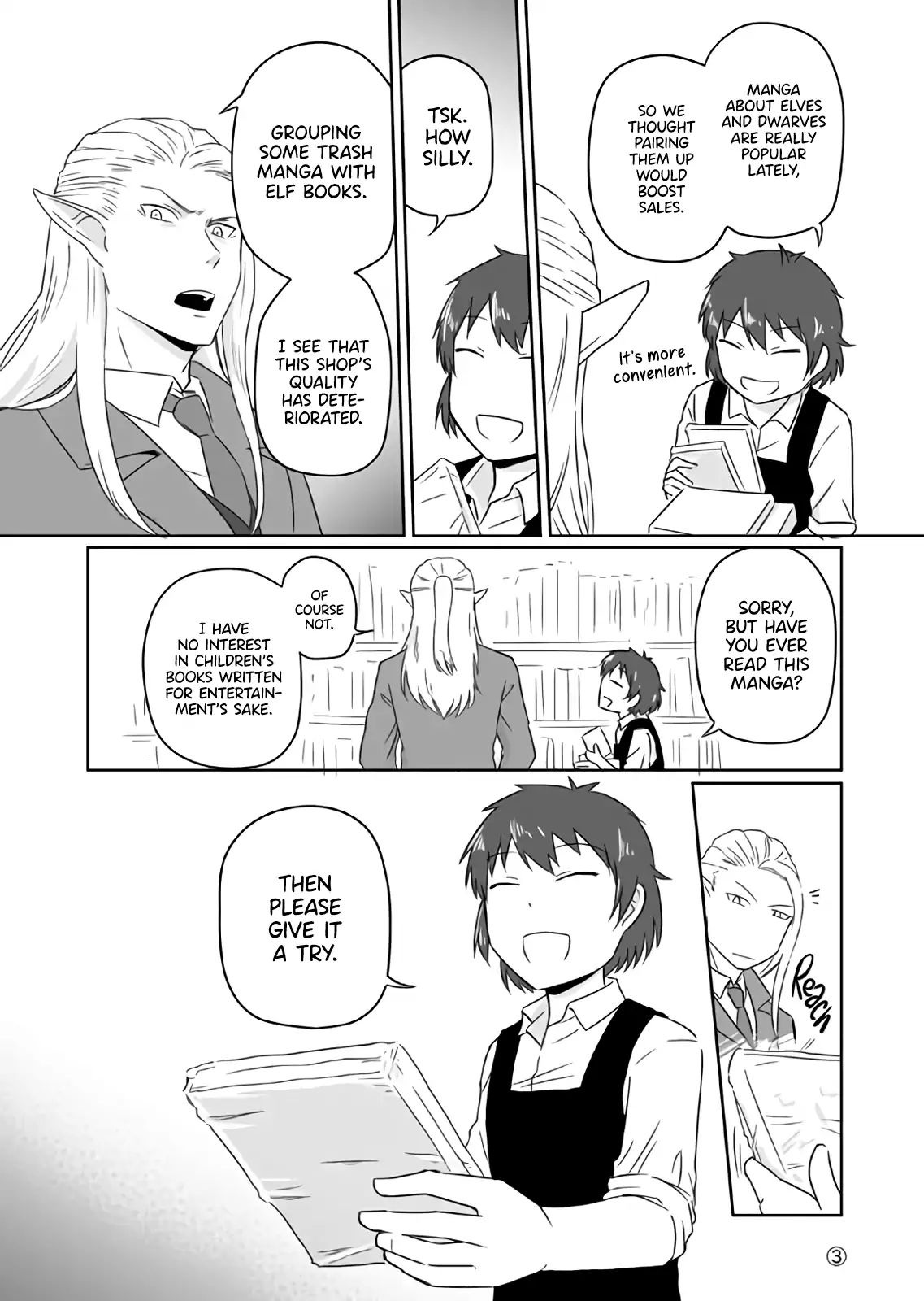 Elf Boyfriend & Boyish Girlfriend Chapter 16 - BidManga.com