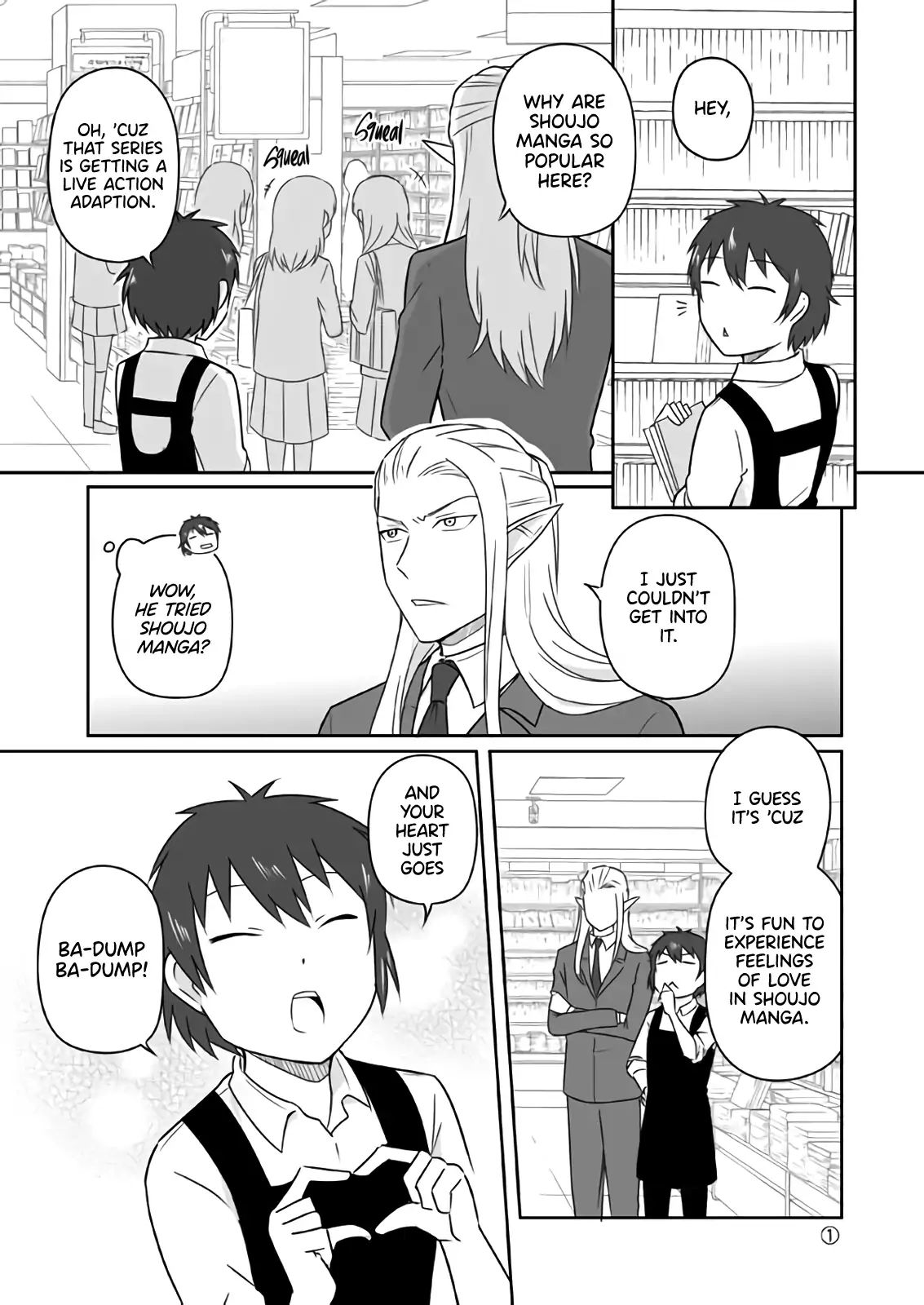 Elf Boyfriend & Boyish Girlfriend Chapter 21 - BidManga.com