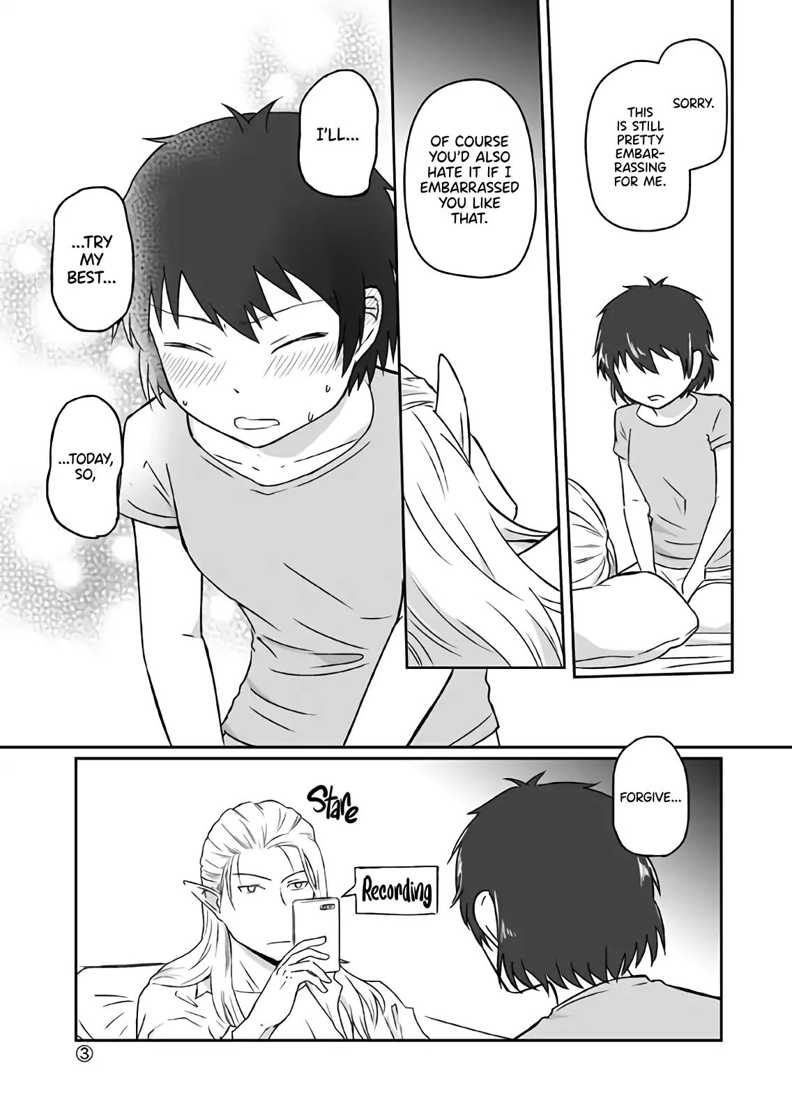 Elf Boyfriend & Boyish Girlfriend Chapter 3 - BidManga.com