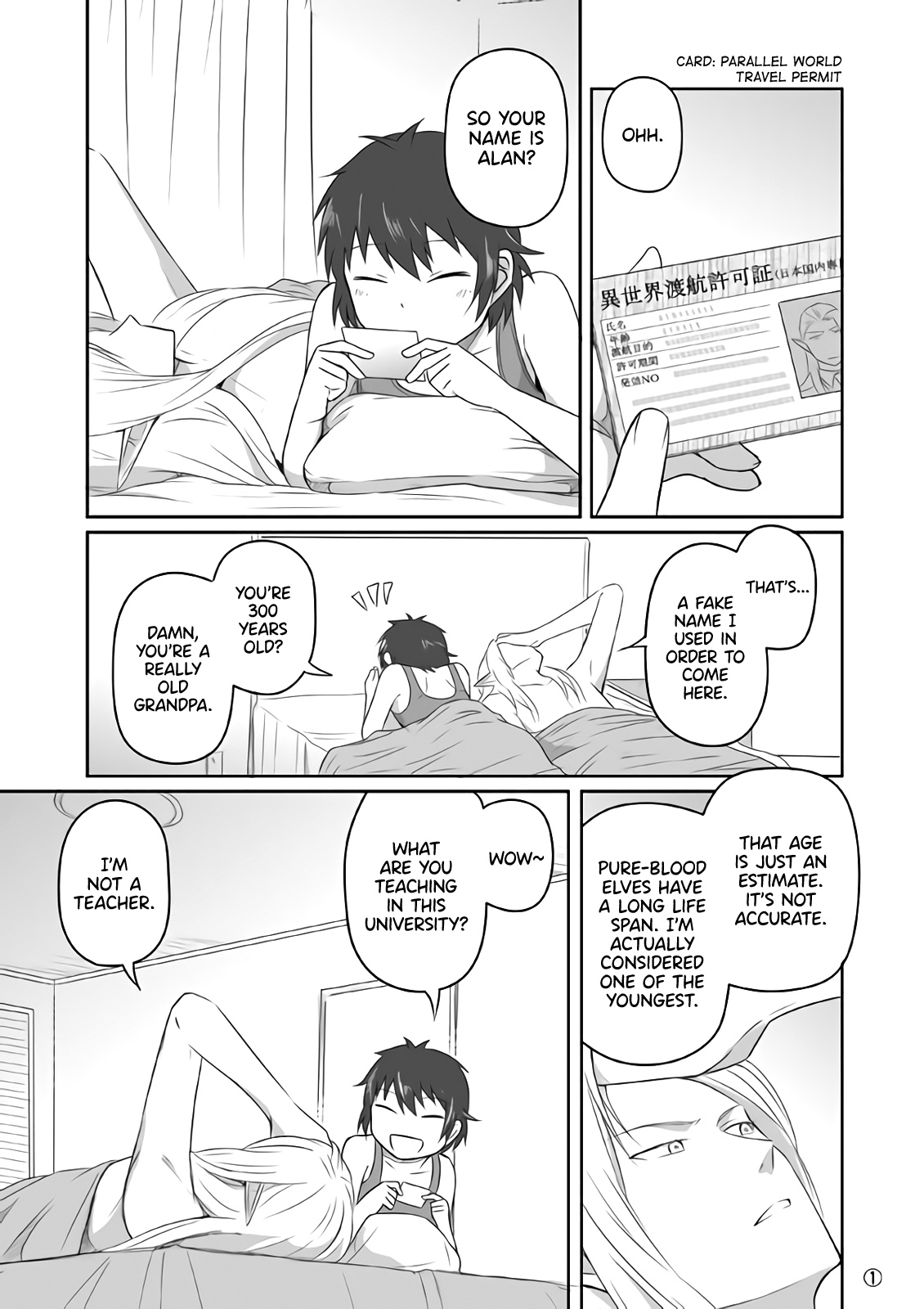 Elf Boyfriend & Boyish Girlfriend Chapter 31 - BidManga.com