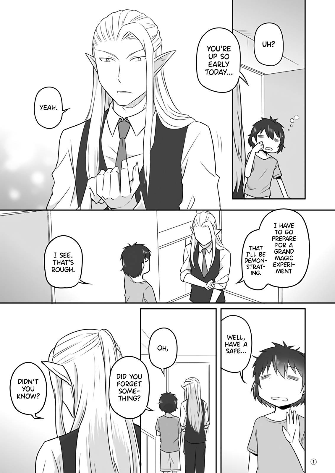 Elf Boyfriend & Boyish Girlfriend Chapter 33 - BidManga.com