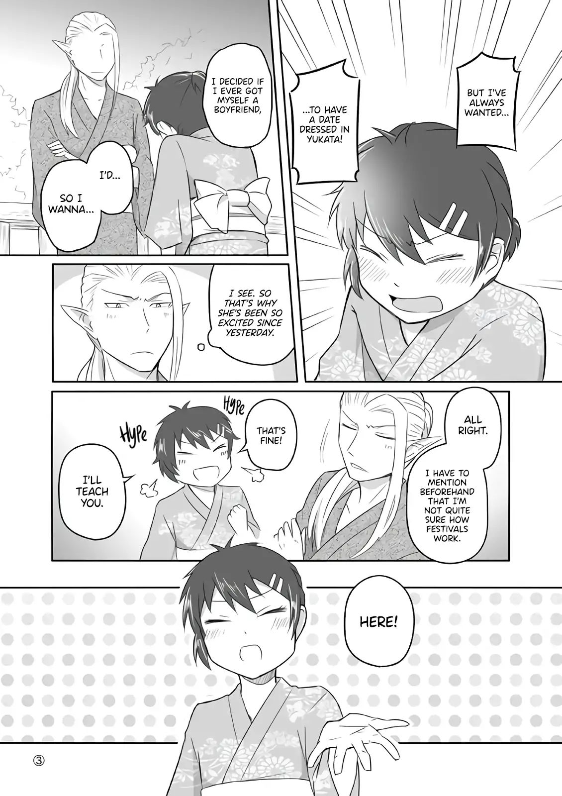 Elf Boyfriend & Boyish Girlfriend Chapter 7 - BidManga.com