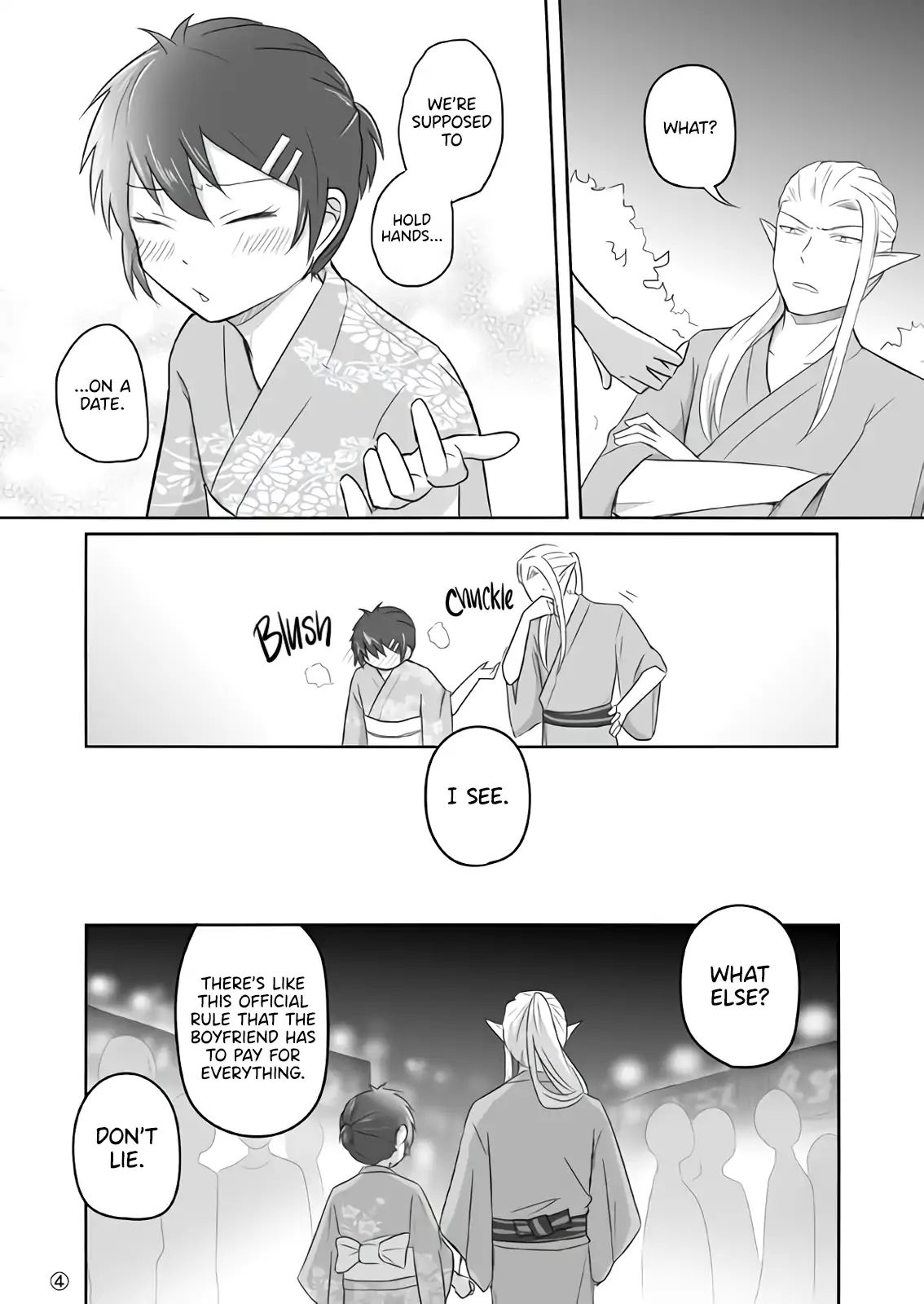 Elf Boyfriend & Boyish Girlfriend Chapter 7 - BidManga.com