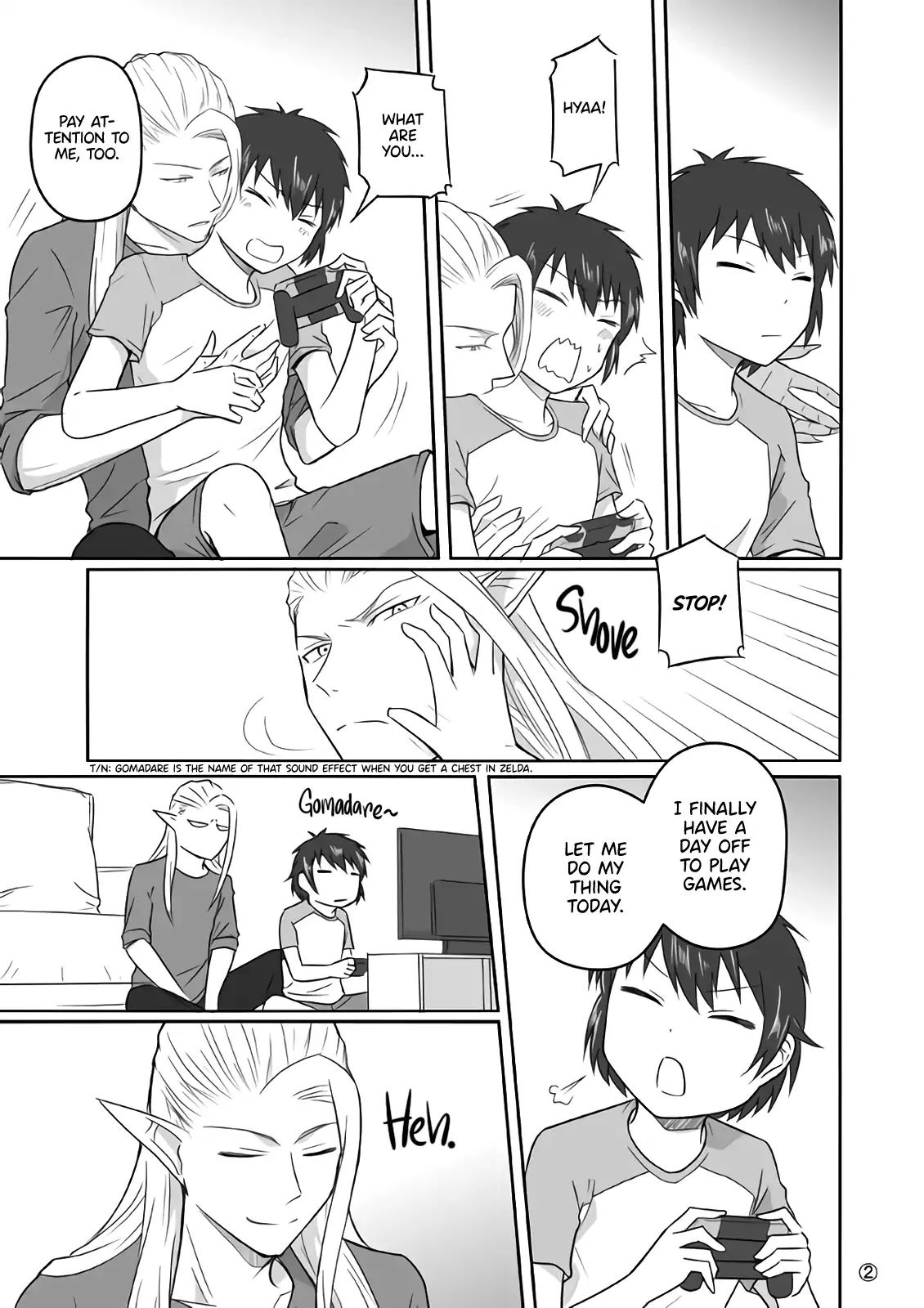 Elf Boyfriend & Boyish Girlfriend Chapter 9 - BidManga.com