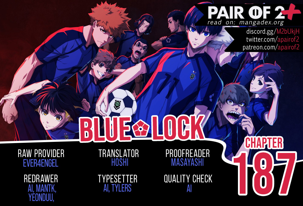 Blue Lock Chapter 187 - BidManga.com