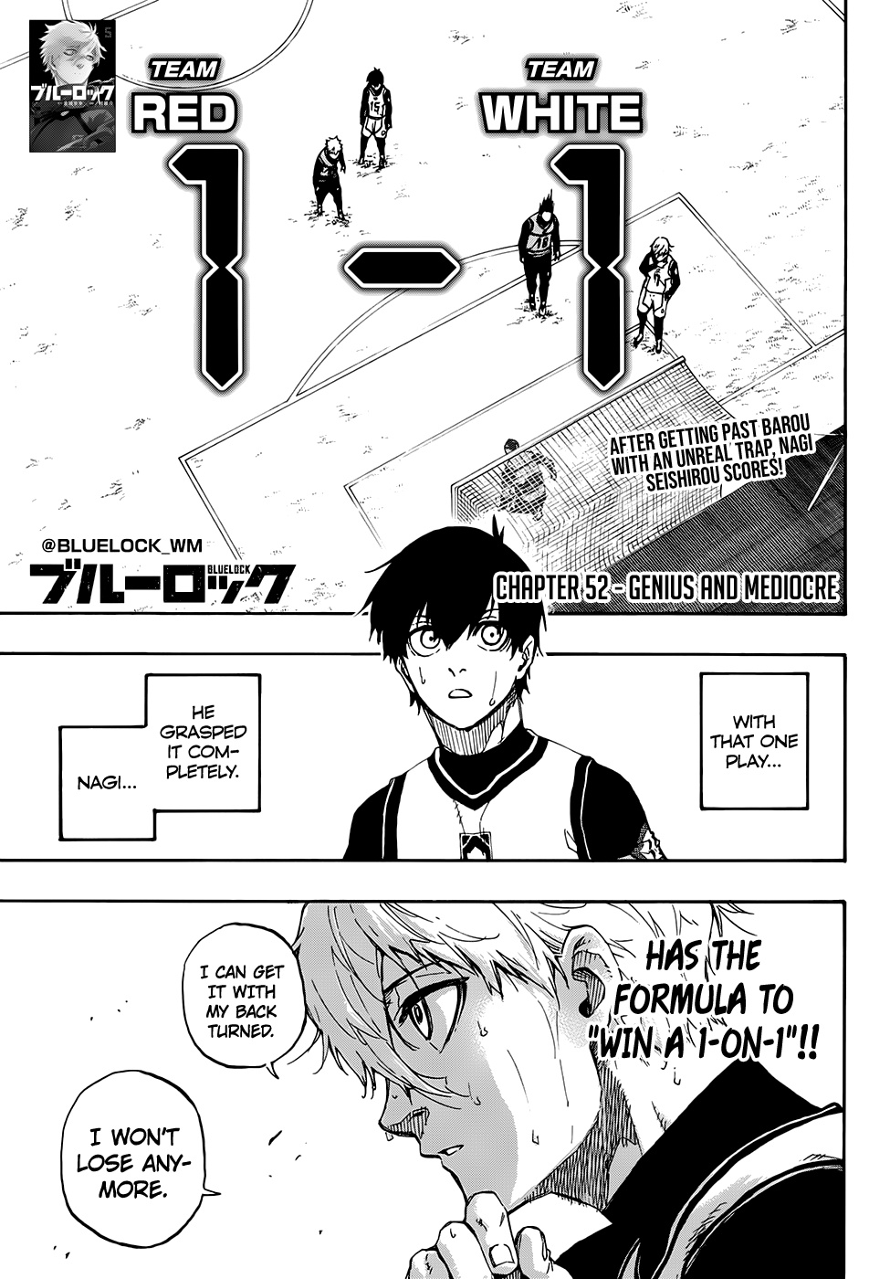 Blue Lock Chapter 52 - BidManga.com