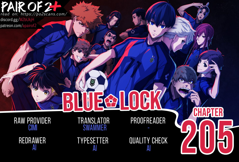 Blue Lock Chapter 205 - BidManga.com