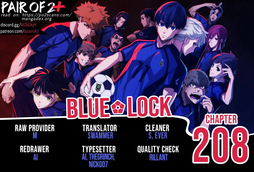 Blue Lock Chapter 208 - BidManga.com