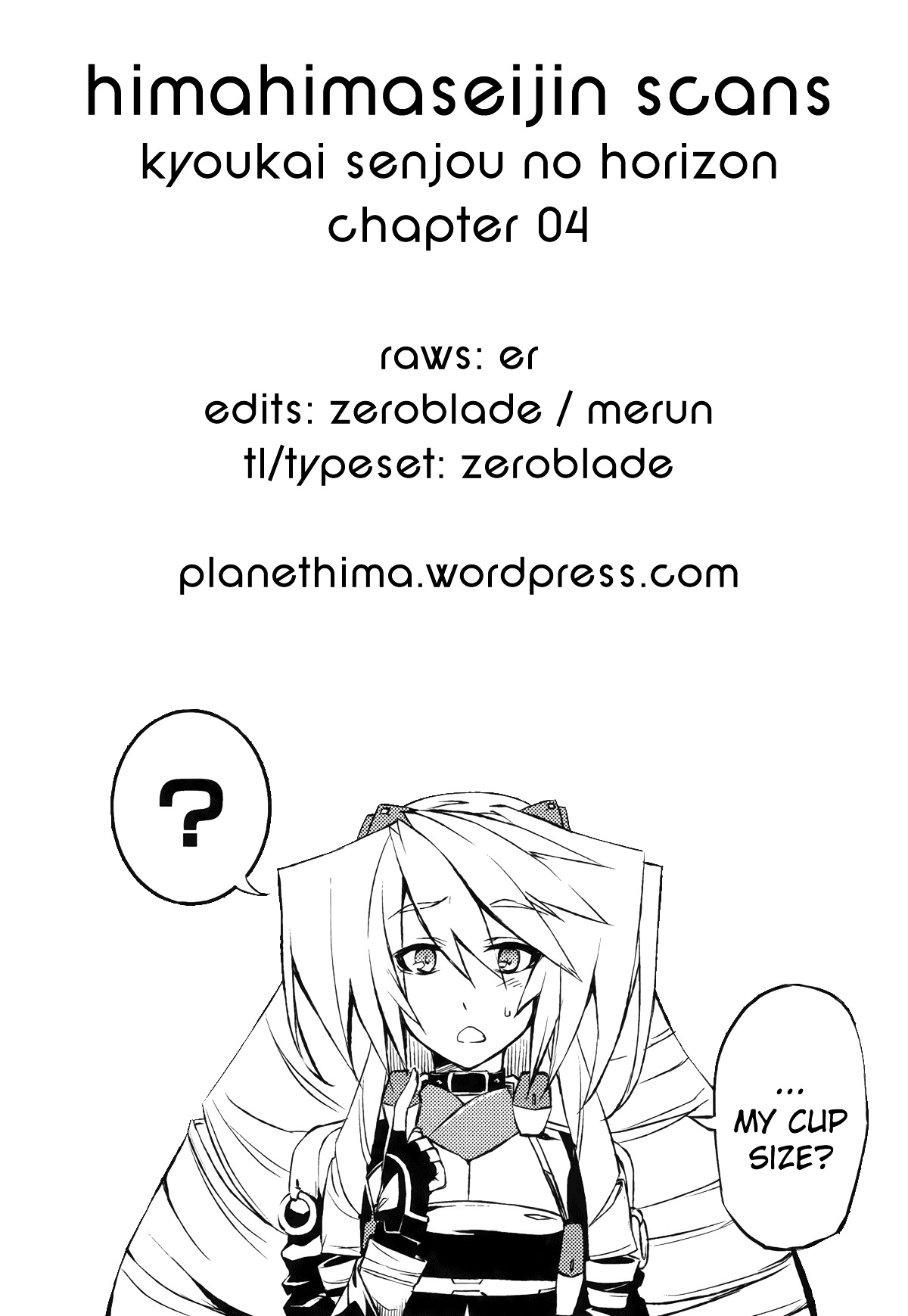 Kyoukai Senjou No Horizon Chapter 4 - BidManga.com