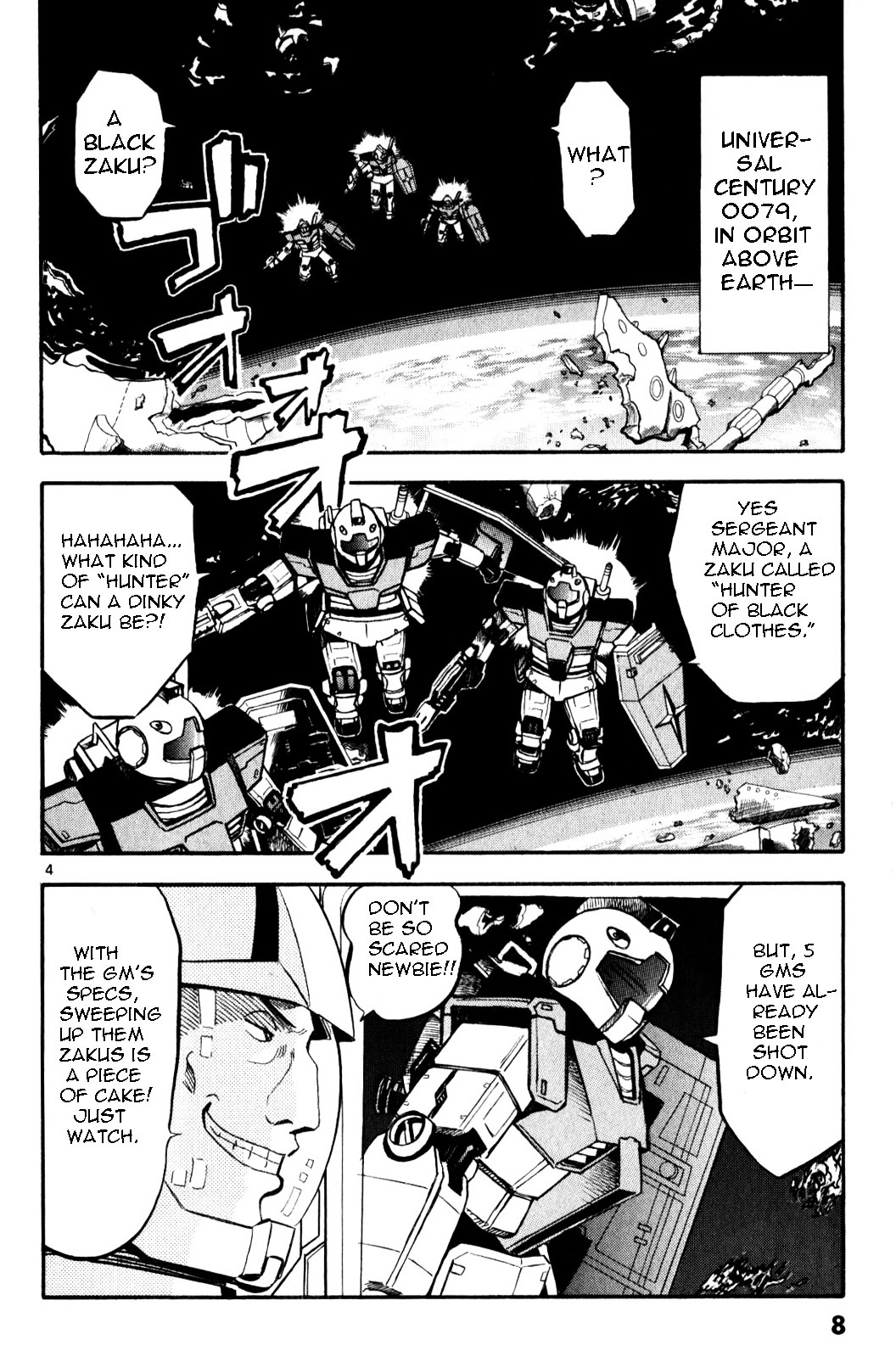 Mobile Suit Gundam: Hunter Of Black Clothes Chapter 0 - ManhuaZ.net