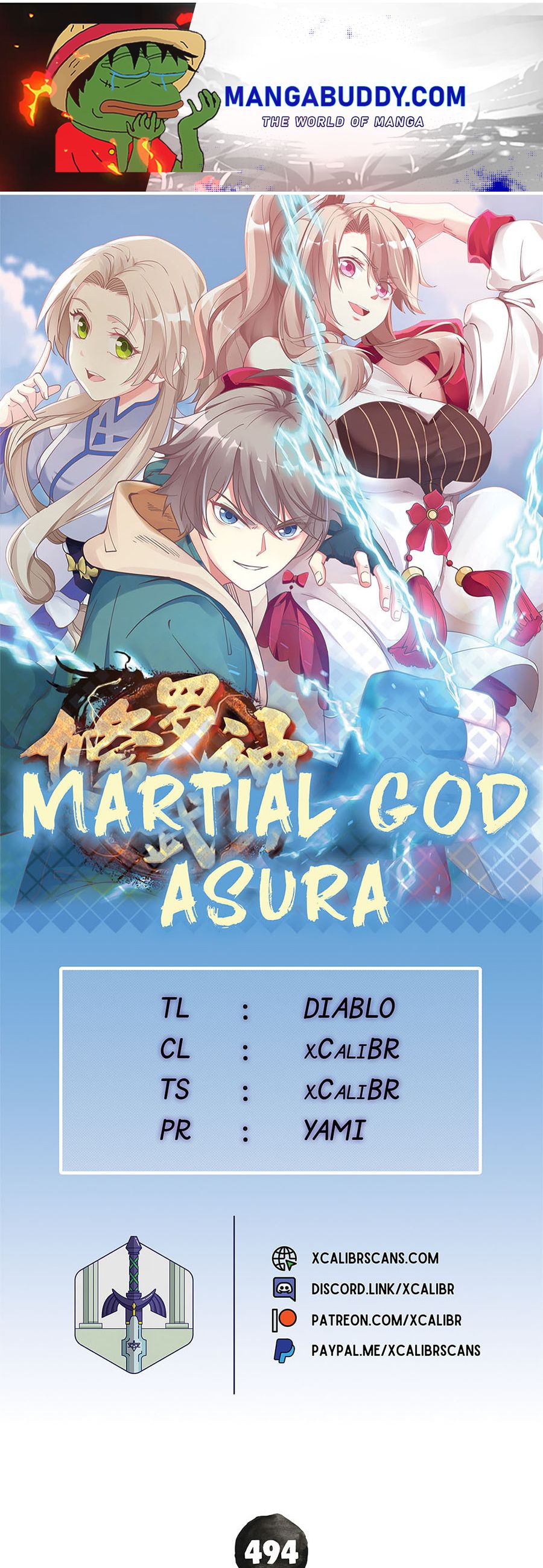 Martial God Asura Chapter 494 - BidManga.com