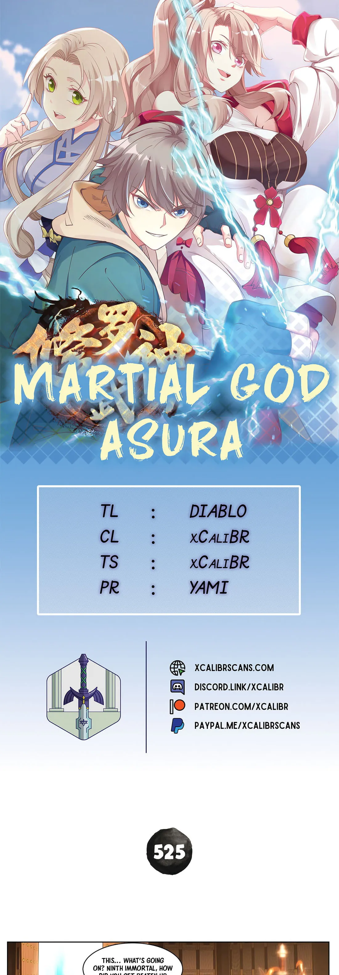 Martial God Asura Chapter 525 - BidManga.com