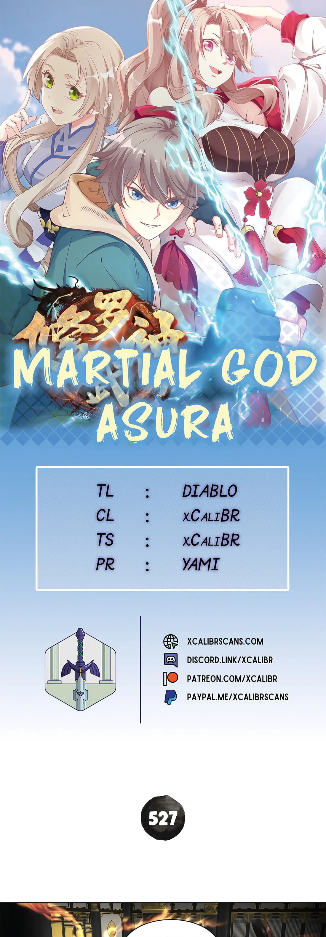 Martial God Asura Chapter 527 - BidManga.com