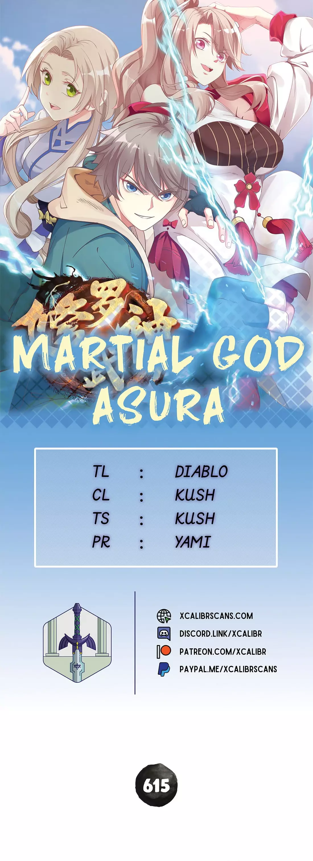 Martial God Asura Chapter 615 - BidManga.com