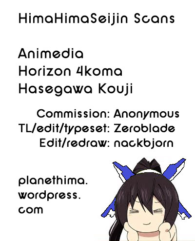 Kyoukai Senjou No Horizon - Animedia 4Koma Chapter 0 - BidManga.com