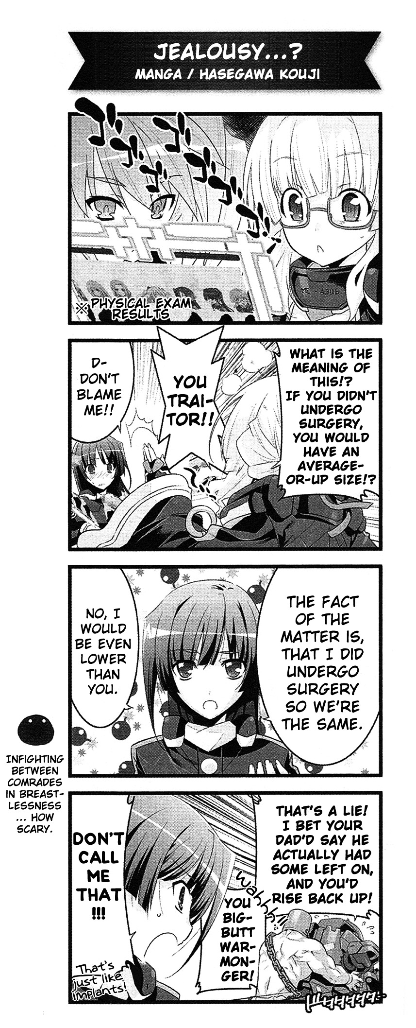 Kyoukai Senjou No Horizon - Animedia 4Koma Chapter 0 - BidManga.com