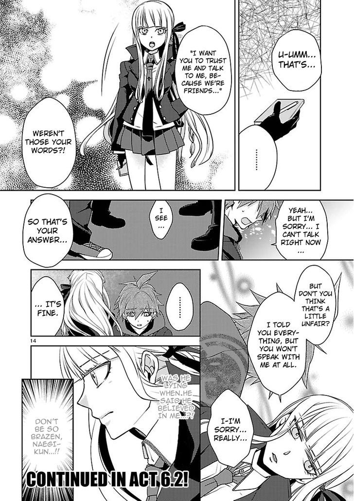 Danganronpa - Kibou No Gakuen To Zetsubou No Koukousei Chapter 6.1 - ManhuaZ.net