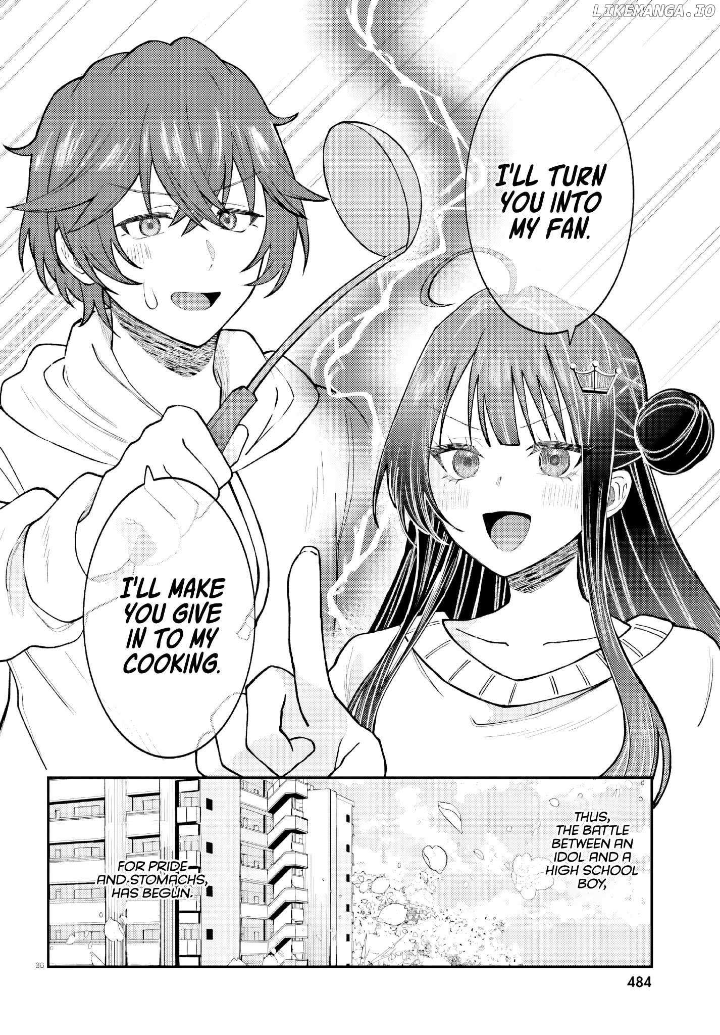 Ore No Haitoku Meshi Wo Onedari Sezu Ni Irarenai, Otonari No Top Idol-Sama Chapter 1 - BidManga.com