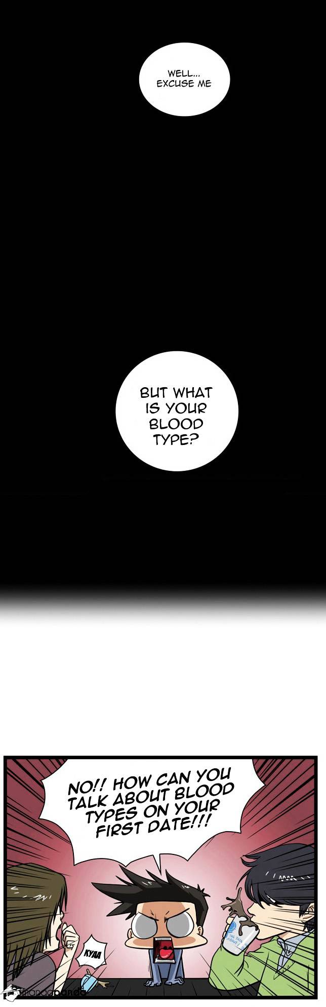 A Simple Thinking About Blood Type Chapter 1 - BidManga.com