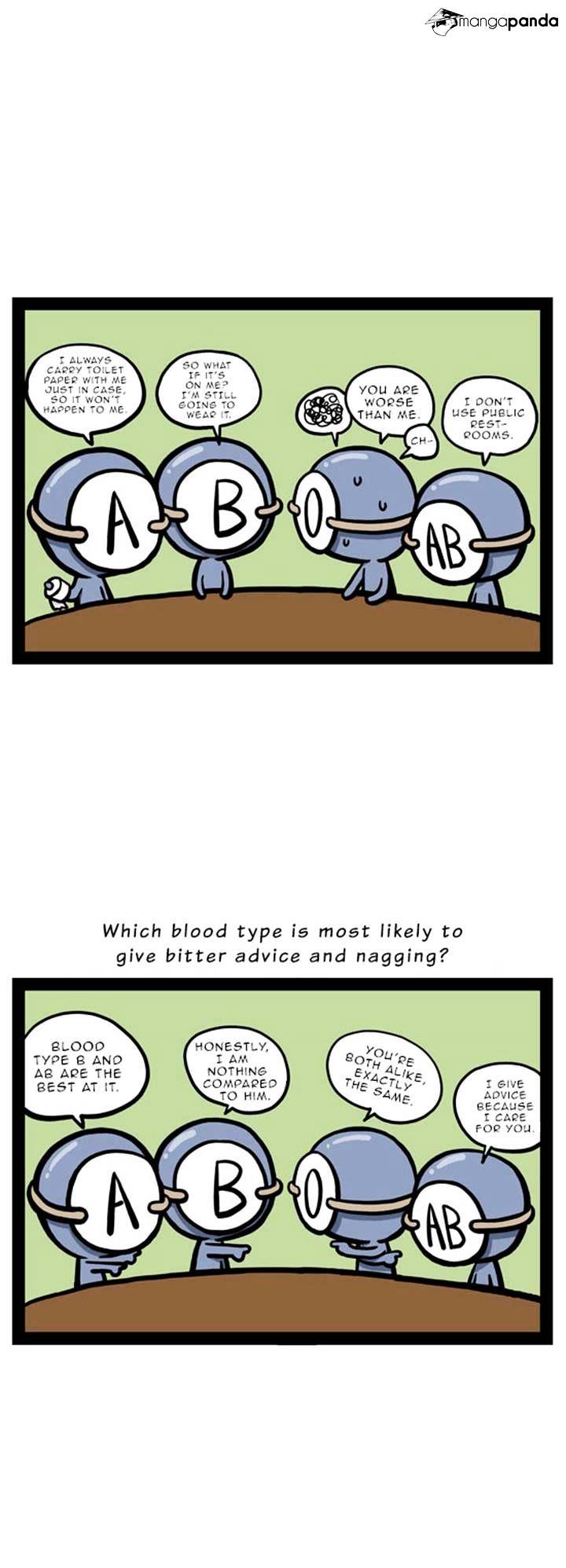 A Simple Thinking About Blood Type Chapter 15 - BidManga.com