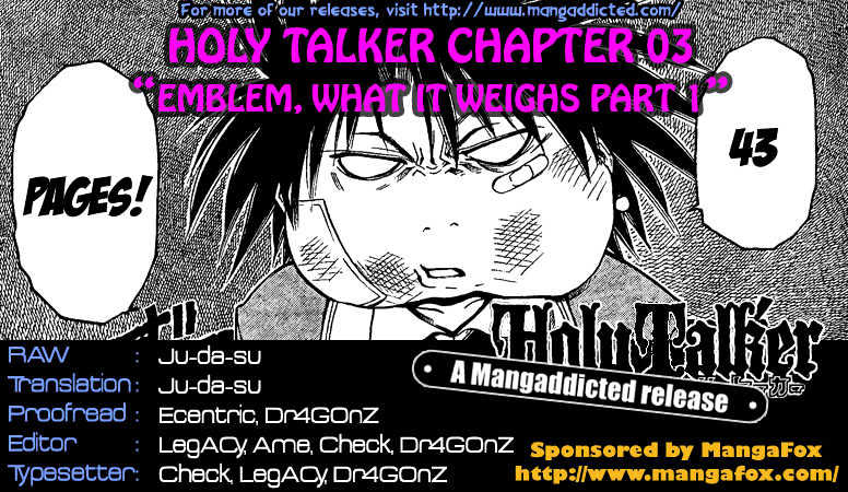 Holy Talker Chapter 3 - ManhuaZ.net